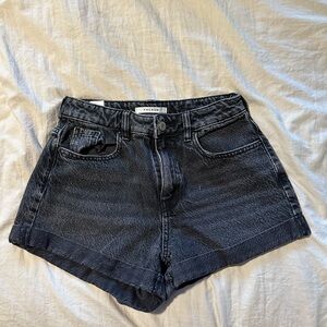 PacSun Women's Dark Gray Jean Shorts